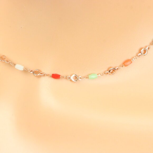 Minimalist Necklace Chain, Elegant Jewelry for Women & Girls | MLCRC19042 - Picture 10 of 10